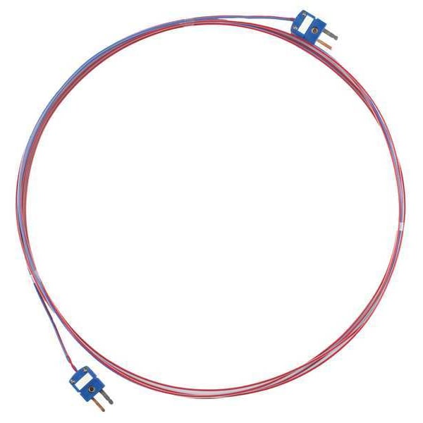 Sani-Lock EXT Lead, PVC, 144 pulgadas de largo, Rojo - ACC-EX-T-12-MM