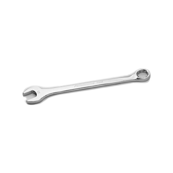 Herramienta de Rendimiento Llave Combinada de Cromo, 25mm, con Extremo de Caja de 12 Puntos, Totalmente Pulida, 13" de Largo - W30025