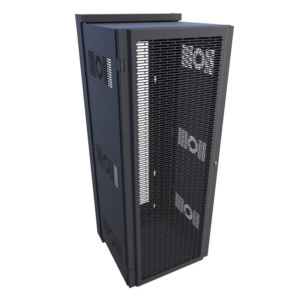 Hammond 32U 23D SWING-OUT WALL CABINET - HWM2432U20BK