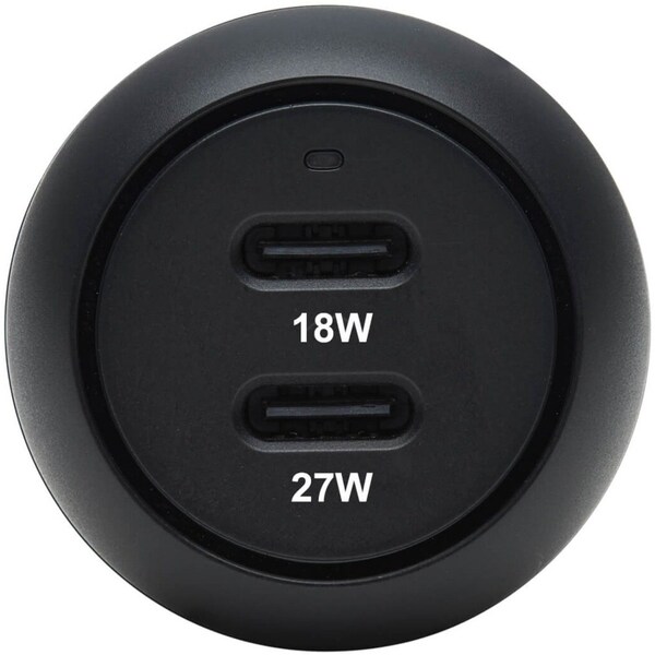 Tripp Lite Usb Car Charger Dual-Prt 45W C, U280-C02-45W-2B - U280-C02-45W-2B