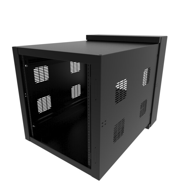 Hammond 12U 24W 35D SWING WALL CABINET - HWC2412U35BK