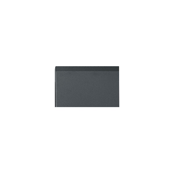 Middle Atlantic Products Middle Atlantic Solid Door - Steel - Black - 12U Rack Height - FD-12