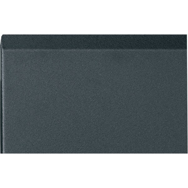 Middle Atlantic Products Middle Atlantic Solid Door - Steel - Black - 12U Rack Height - FD-12