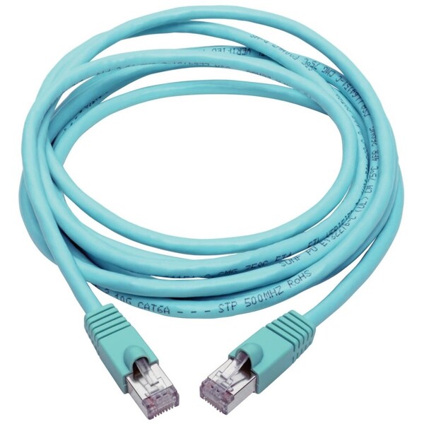Tripp Lite Cat6A Ethrnt Cable 10G Stp Sna, N262-015-AQ - N262-015-AQ