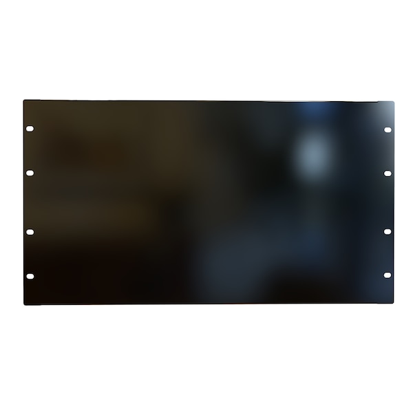 Hammond 6U FORMED STEEL RACK Panel - PBFS19010BK2