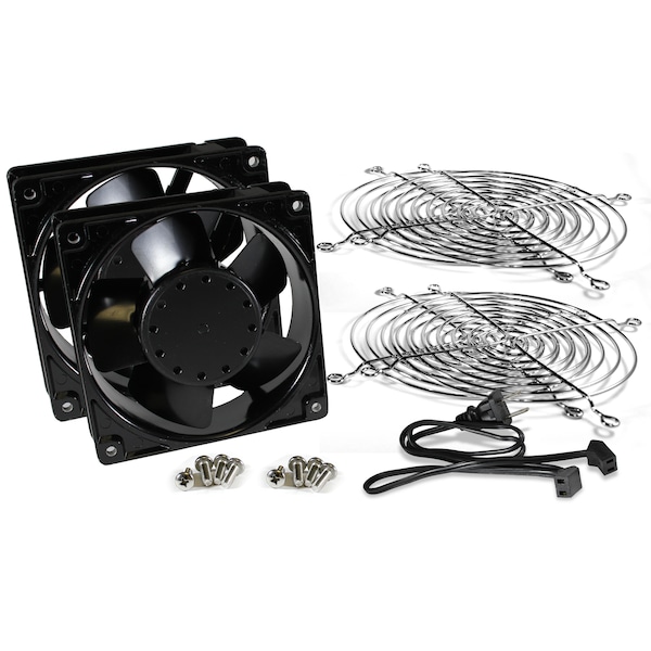 Hammond QTY 2 4.7IN FAN GUARD CORD KIT - DNFK2AC120