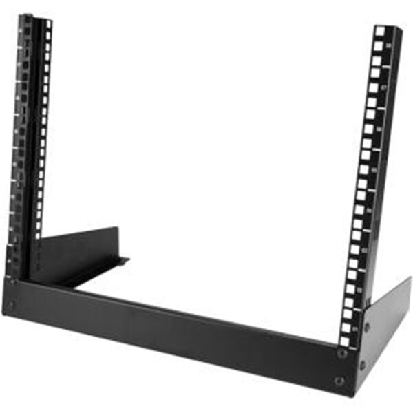 Ezgeneration 2Post Svr Rack for Desktops 8U Open Frame Rack Cabinet - EZ327416