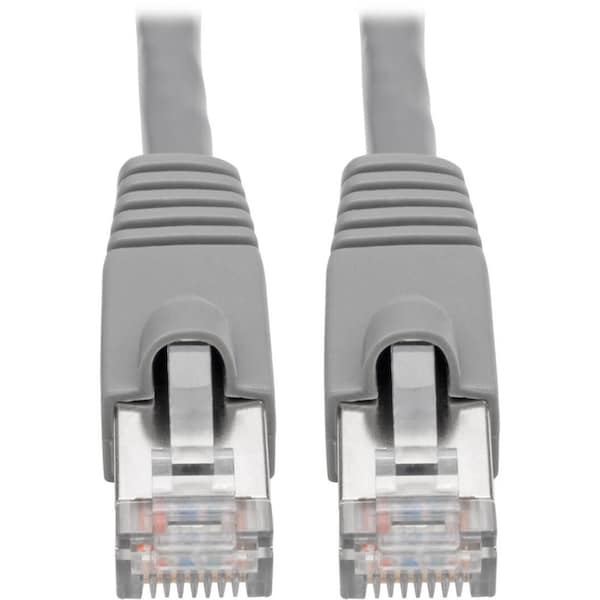 Tripp Lite Cat6A Ethrnt Cable 10G Stp Sna, N262-012-GY - N262-012-GY