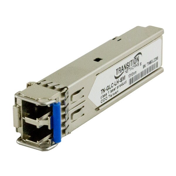 Transition Networks CISCO COMPATIBLE SFP, 1000BASE-LX 1310NM (LC), SM 10KM - TN-GLC-LH-SM