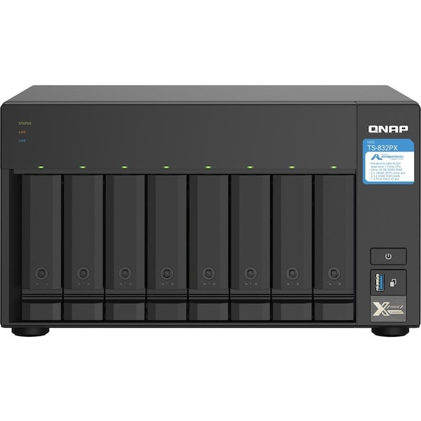 Qnap 4-PORT MINISAS HD HOST BUS ADAPTER, BROA - TS-832PX-4G-US