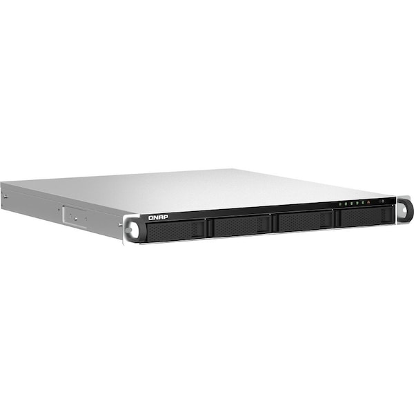 Qnap 1U 4-BAY NAS/ISCSI IP-SAN, INTEL CE. - TS-464U-RP-8G-US