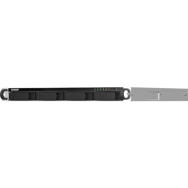 Qnap 1U 4-BAY NAS/ISCSI IP-SAN, INTEL CE. - TS-464U-RP-8G-US