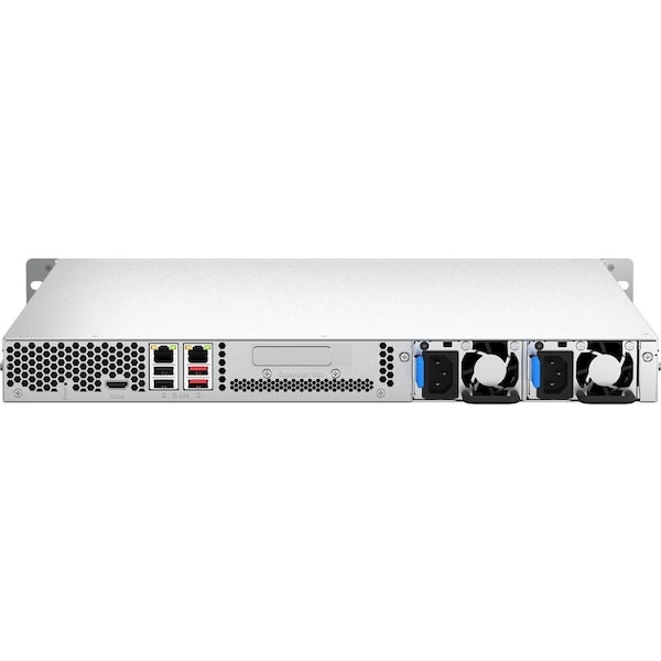 Qnap 1U 4-BAY NAS/ISCSI IP-SAN, INTEL CE. - TS-464U-RP-8G-US