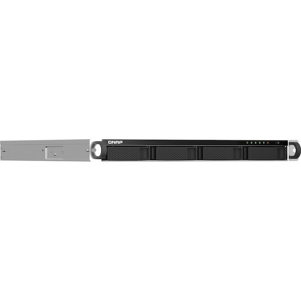 Qnap 1U 4-BAY NAS/ISCSI IP-SAN, INTEL CE. - TS-464U-RP-8G-US