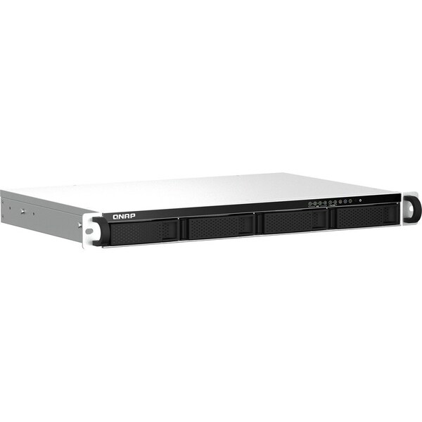Qnap 1U 4-BAY SHORT DEPTH 12 RACKMOUNT NAS, INTEL CELERON N5105/N5095 4C/4T, BUR - TS-464EU-8G-US