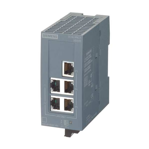 Siemens Ethernet Switch, Unmanged, 5 Ports - 6GK5005-0BA00-1AB2