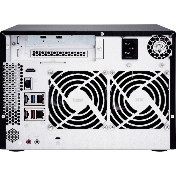 Qnap ULTRA-HIGH SPEED 6 BAY THUNDERBOLT 3 NAS - TVS-672XT-I3-8G-US