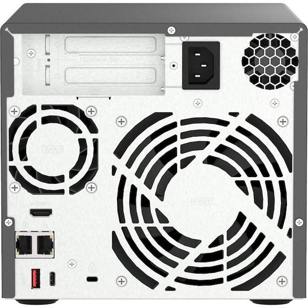 Qnap ULTRA-HIGH SPEED 4 BAY NAS. INTEL PENTIUM G. - TVS-H474-PT-8G-US
