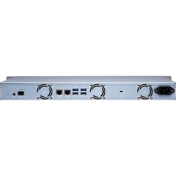 Qnap 4-BAY 1U SHORT-DEPTH RACKMOUNT NAS 8GB - TS-431XEU-8G-US