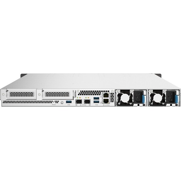 Qnap 10-BAY 1U ALL FLASH NAS, U.2/U.3 NV. - TS-H1090FU-7302P-128G-US