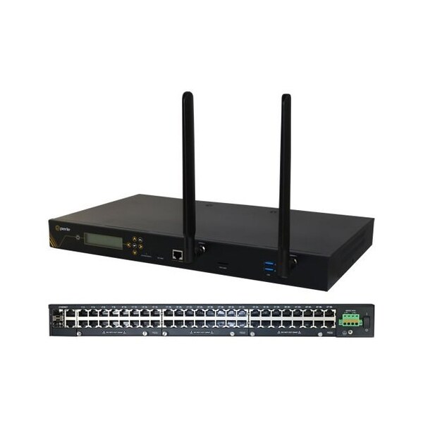 Perle IOLAN SCG50 R-LAD Console Server: 48 x RS232 RJ45 interfaces with software configurable Cis - 04034120