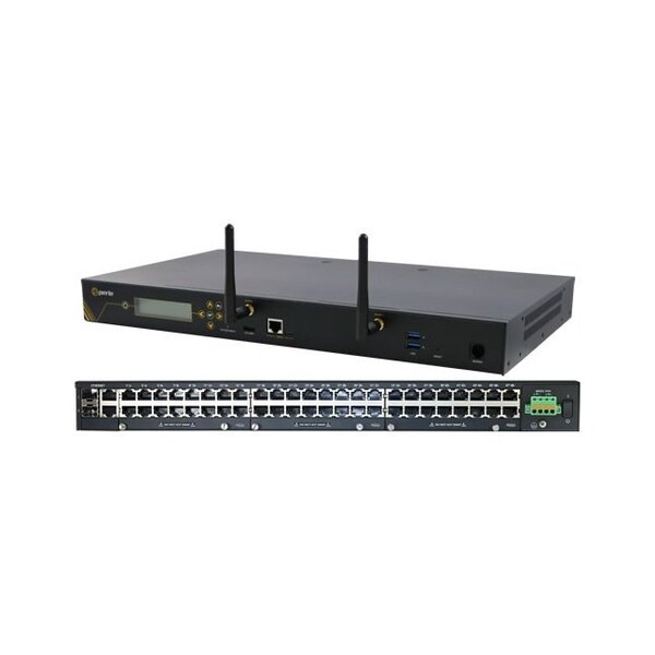 Perle IOLAN SCG50 R-WMD Console Server: 48 x RS232 RJ45 interfaces with software configurable Cis - 04034170