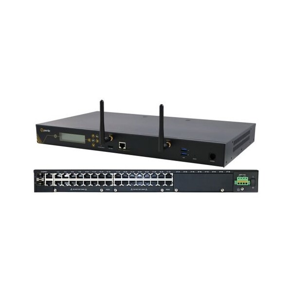 Perle IOLAN SCG34 R-WMD Console Server: 32 x RS232 RJ45 interfaces with software configurable Cis - 04034050
