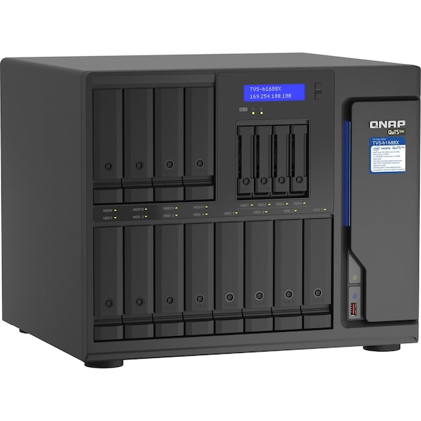 Qnap 16-Bay Turbonas 12 X 3.5 - TVS-H1688X-W1250-32G-US