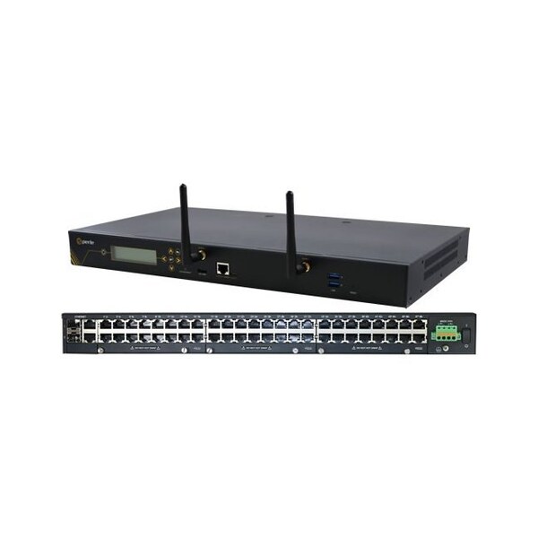 Perle IOLAN SCG50 R-WD Console Server: 48 x RS232 RJ45 interfaces with software configurable Cisc - 04034180