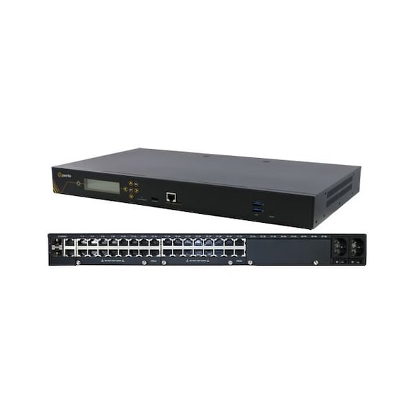 Perle IOLAN SCG34 S Console Server: 32 x software selectable RS232/422/485 RJ45 interfaces, 2 x U - 04035164