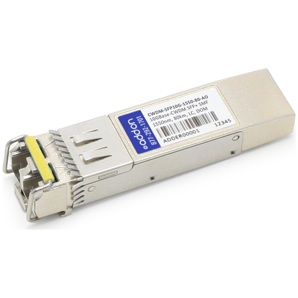 Add-On Cisco Comp Taa Sfp+ 10G-Cwdm Smf Lc Xcvr - CWDM-SFP10G-1550-80-AO