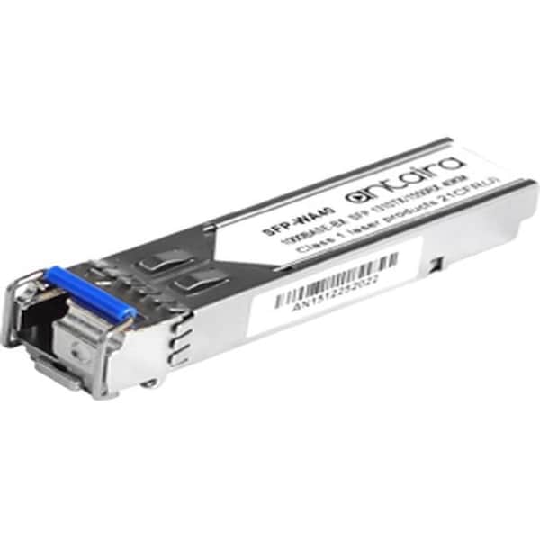 Antaira 1.25G Gigabit SFP Transceiver WDM-A, SM/LC/40KM/21.0dB/TX:1310nm RX:1550nm, 0 - 70 Degrees C - SFP-WA40