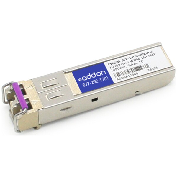 Add-On Cisco Cwdm-Sfp-1490 Comp Taa Sfp Lc Xcvr - CWDM-SFP-1490-40K-AO