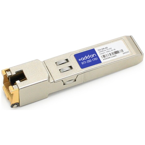 Add-On Accedian 7Sv-100 Comp Taa Sfp Rj-45 Xcvr - 7SV-100-AO