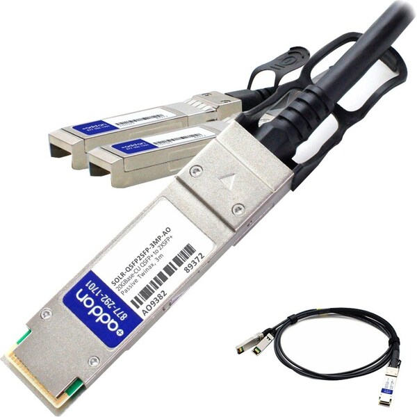 Add-On Addon Solarflare Solr-Qsfp2Sfp-3Mp Compatible Taa Compliant - SOLR-QSFP2SFP-3MP-AO