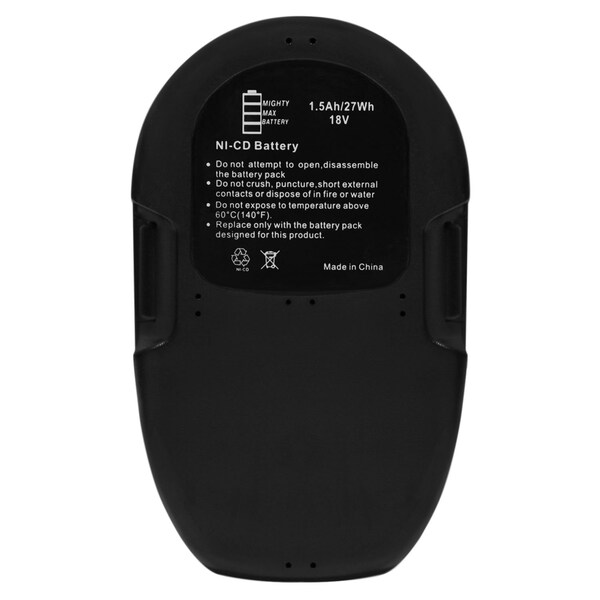 Mighty Max Battery 18V Ni-CD Replacement Battery for Dewalt DC820B DC820KA DC820KB - 2PK - MAX3441119