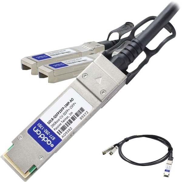 Add-On Addon Solarflare Solr-Qsfp2Sfp-1Mp Compatible Taa Compliant - SOLR-QSFP2SFP-1MP-AO