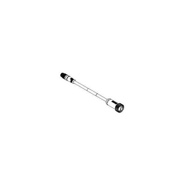 Cable conector de extremo doble Woodhead Micro-Change (M12) a Mini-Change, 5 Polos - DND12AM020