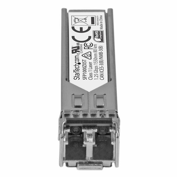 Startech.Com 1000Base-ZX SFP - MSA Compliant - 1G SFP - SM - 80km/49.7 mi - SFP1000ZXST
