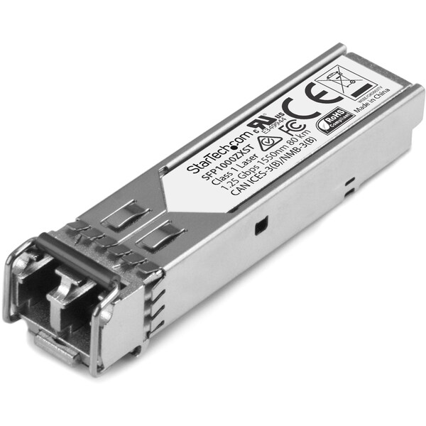 Startech.Com 1000Base-ZX SFP - MSA Compliant - 1G SFP - SM - 80km/49.7 mi - SFP1000ZXST
