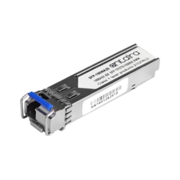 Antaira 155Mbps SFP Transceiver WDM-A, Single Mode 20KM / LC / TX:1310nm RX:1550nm, -40 DegreesC85 DegreesC - SFP-100WA20-T