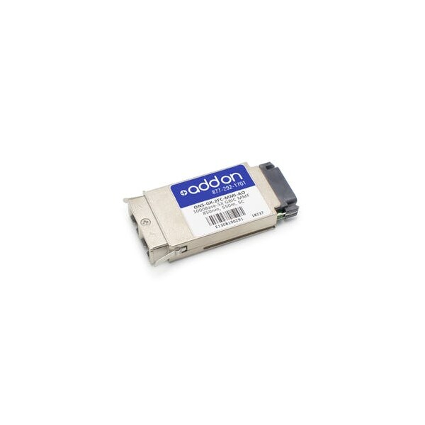 Add-On Addon Cisco Ons-Gx-2Fc-Mmi Compatible Taa Compliant 1000Base-Sx Gbic - ONS-GX-2FC-MMI-AO