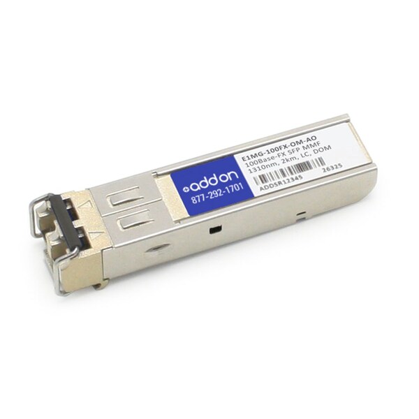 Add-On Addon Formerly Brocade 10G-Sfpp-Zr-1510 Compatible Taa Compliant - E1MG-100FX-OM-AO