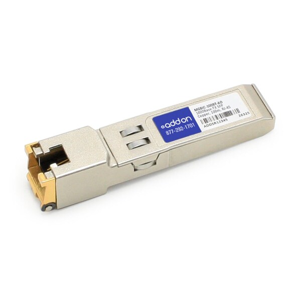 Add-On Addon Enterasys Mgbic-100Bt Compatible Taa Compliant 100Base-Tx Sfp - MGBIC-100BT-AO