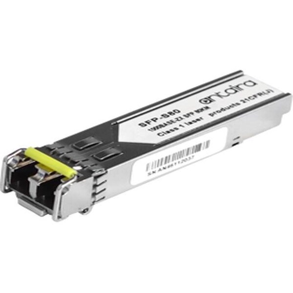Antaira 1.25Gbps Ethernet SFP Transceiver, Single Mode 80KM / LC / 1550nm, -40 Degrees C85 Degrees C - SFP-S80-T
