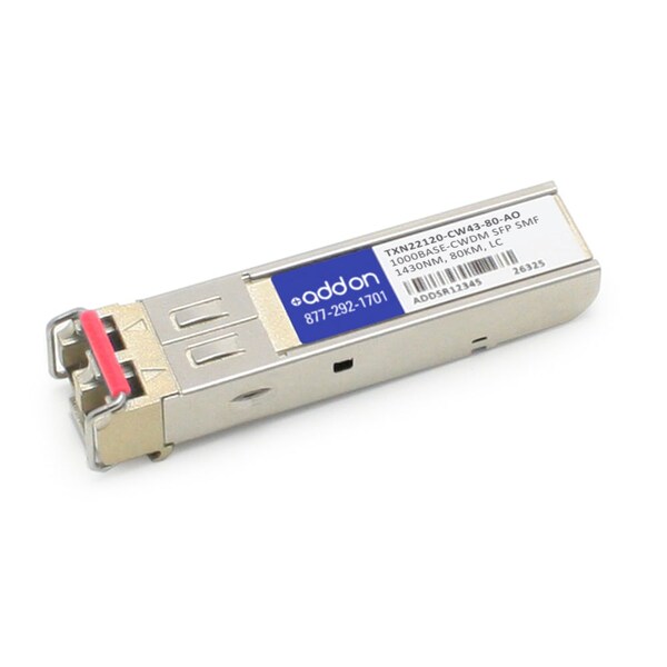 Add-On Addon Intel Compatible Taa Compliant 1000Base-Cwdm Sfp Transceiver - TXN22120-CW43-80-AO