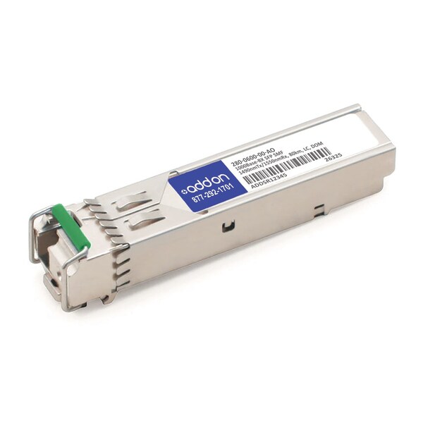 Add-On Addon Cyan 280-0600-00 Compatible Taa Compliant 1000Base-Bx Sfp - 280-0600-00-AO
