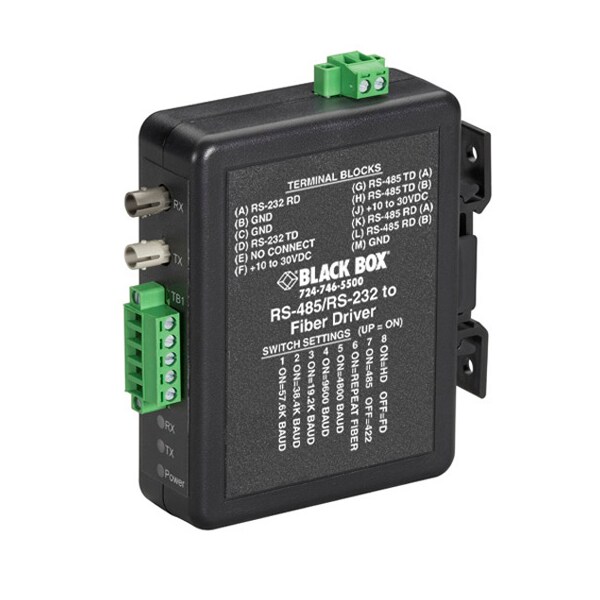 Black Box Industrial Din Rail Rs-232/Rs-422/Rs-485 - MED101A