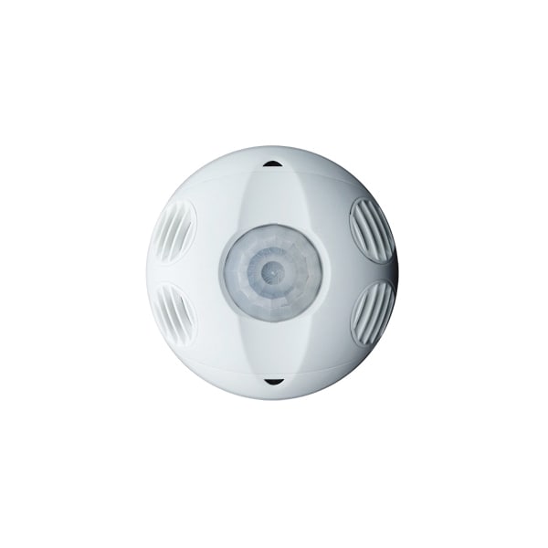 Sensor de ocupantes Leviton Montaje en limpieza de montaje Sen 1000 pies cuadrados 360 grados - OSC10-RMW