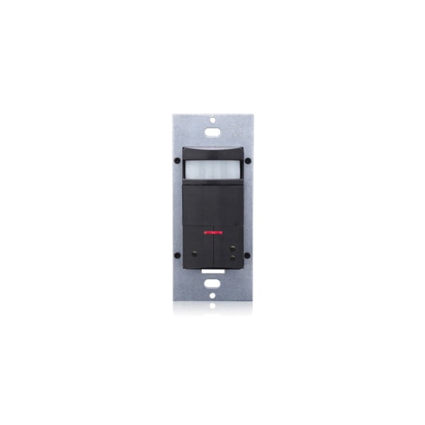 Controles de iluminación Leviton Sensor de movimiento PIR 2 polos Nft Blk - ODS0D-INE